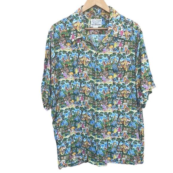 Reyn Spooner x Guy Buffet collab short sleeve button front shirt size XL - Picture 1 of 7
